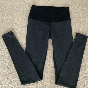 Lululemon Black Gray Leggings Size 2 or 4